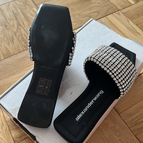 Alexander Wang Rhinestone Sandals - Picture 3 of 6